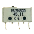 Essen MV7NSD5 2A subminiature Microswitch with plain plunger actuator
